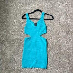 Bebe teal dress